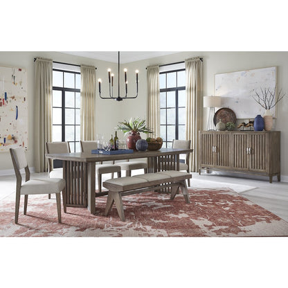 Kavanaugh Weathered Kona Brown Trestle Dining Table