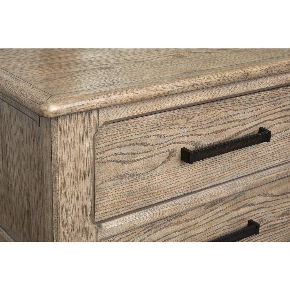 Claremont Smokey Taupe Dresser With Landscape Mirror