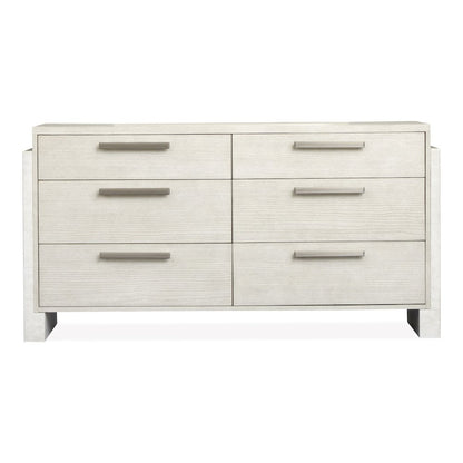 Lorelei Misty Cloud Dresser With Landscape Mirror