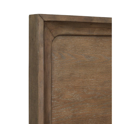 Lindon Belgian Wheat And Coffee Bean King Panel Storage Bed