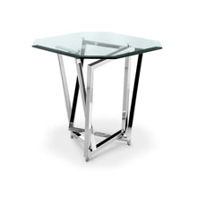 Lenox Square Chrome Octagonal End Table