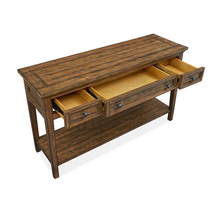 Bay Creek Toasted Nutmeg Rectangular Sofa Table