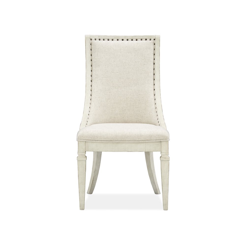 Newport Alabaster Upholstered Arm Chair Two Pack