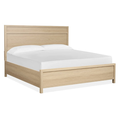 Merrifield Sandstone Beige King Panel Bed