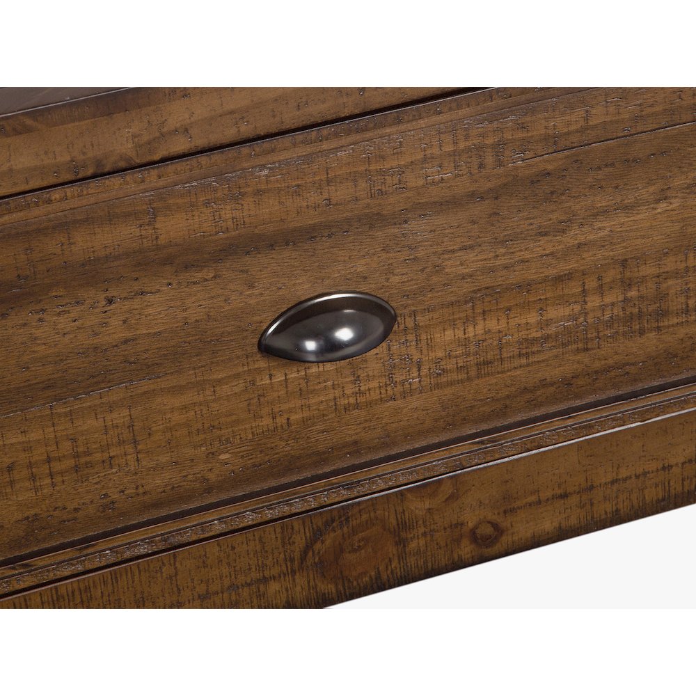 Bay Creek Toasted Nutmeg California King Panel Storage Bed