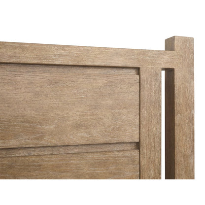 Plum Creek Sierra Brown California King Panel Bed