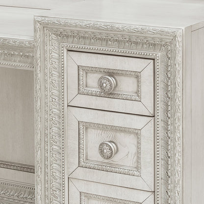 Pulaski Camila Creamy White Vanity Set