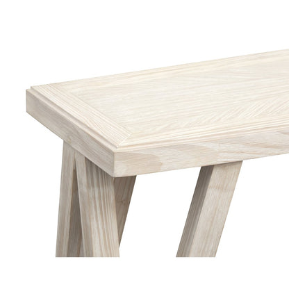 Bostwick Coconut Cream Round Cocktail Table