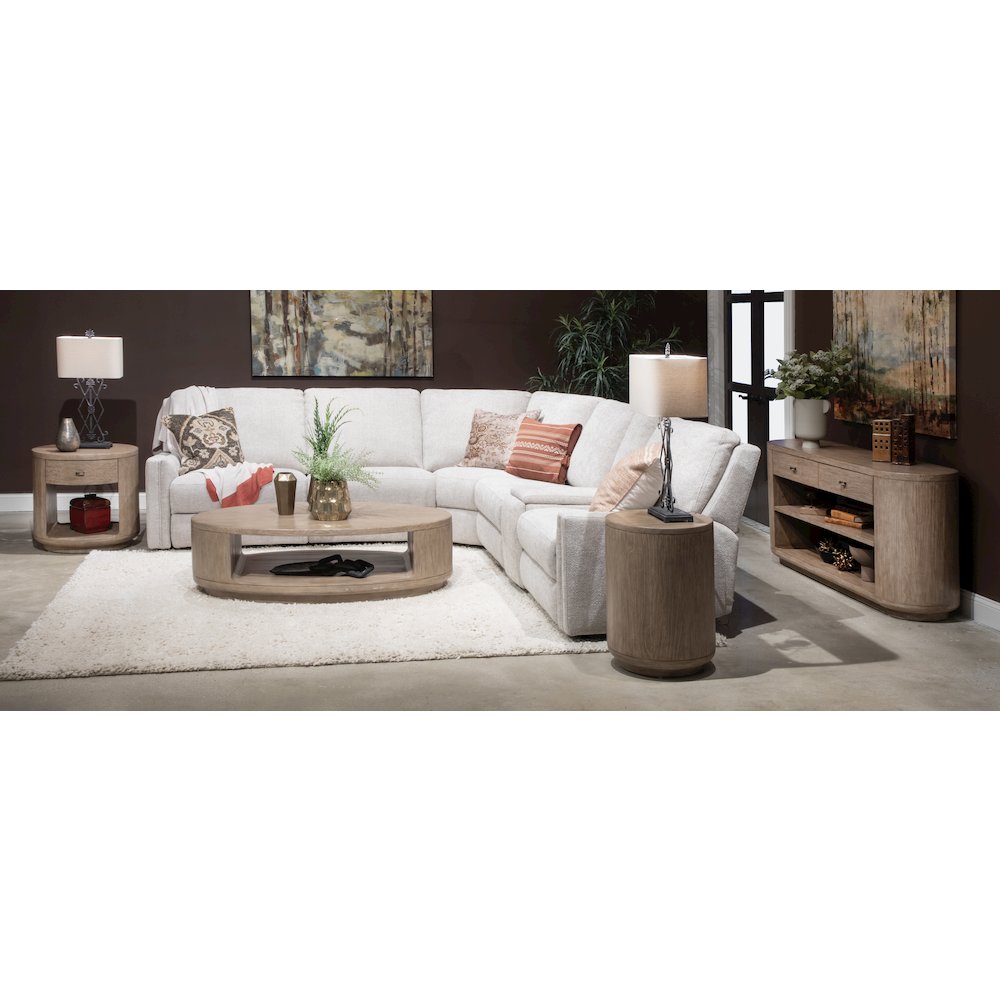 Sanford Chateau Brown Console Sofa Table