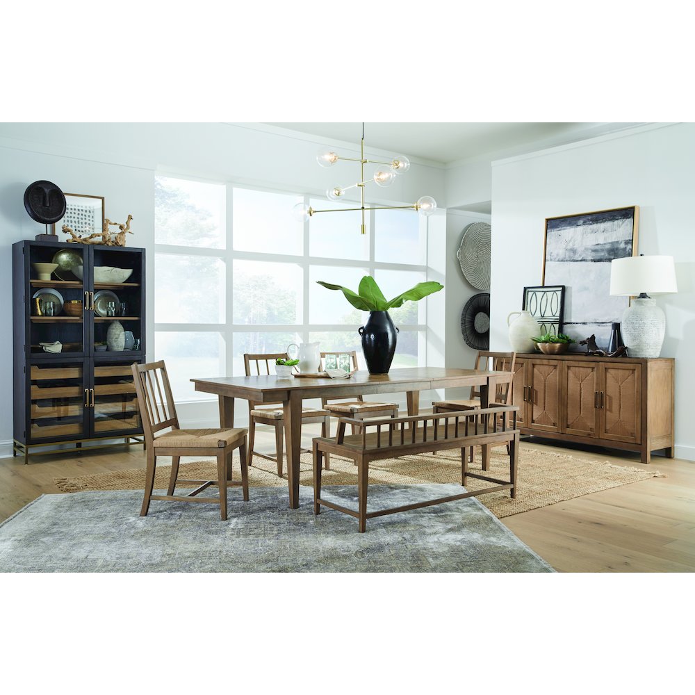 Lindon Belgian Wheat Low Back Arm Bench
