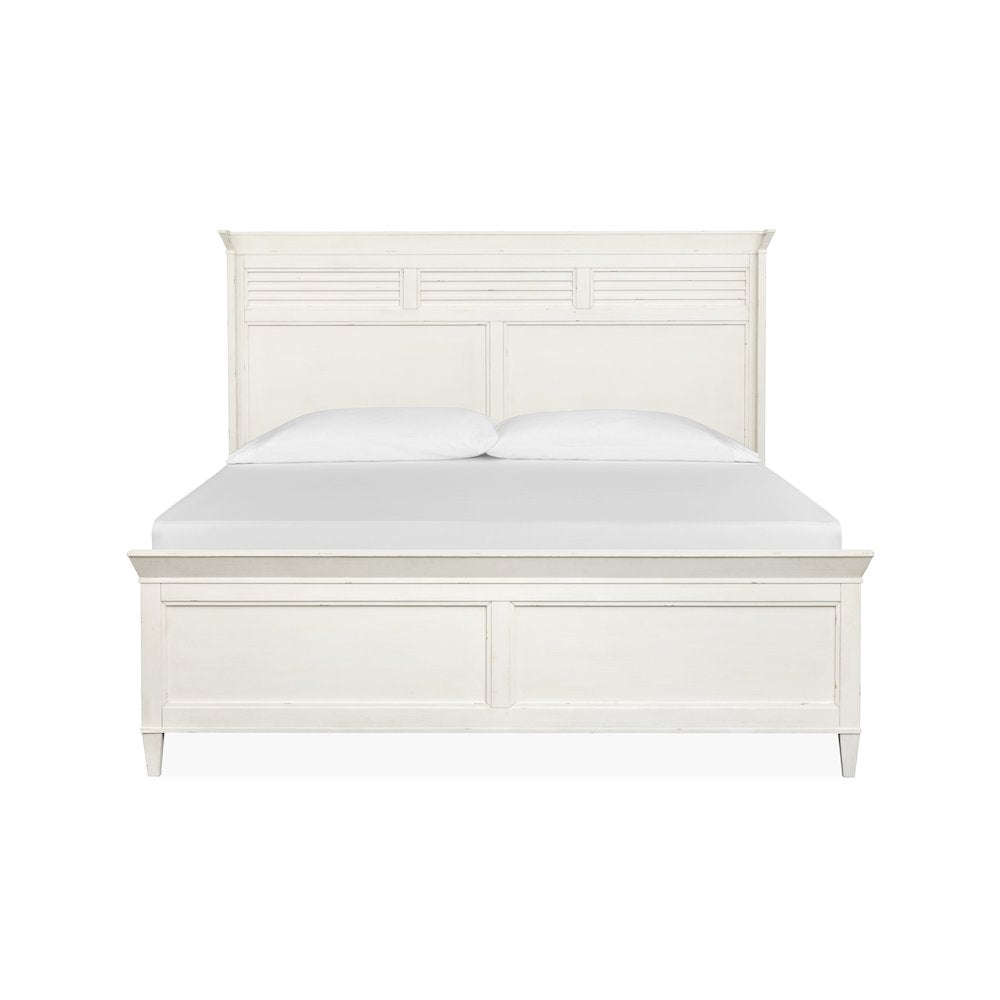 Echo Isles Sea Pearl And Driftwood California King Classic Panel Bed