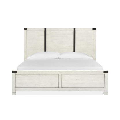 Chesters Mill Alabaster California King Panel Bed