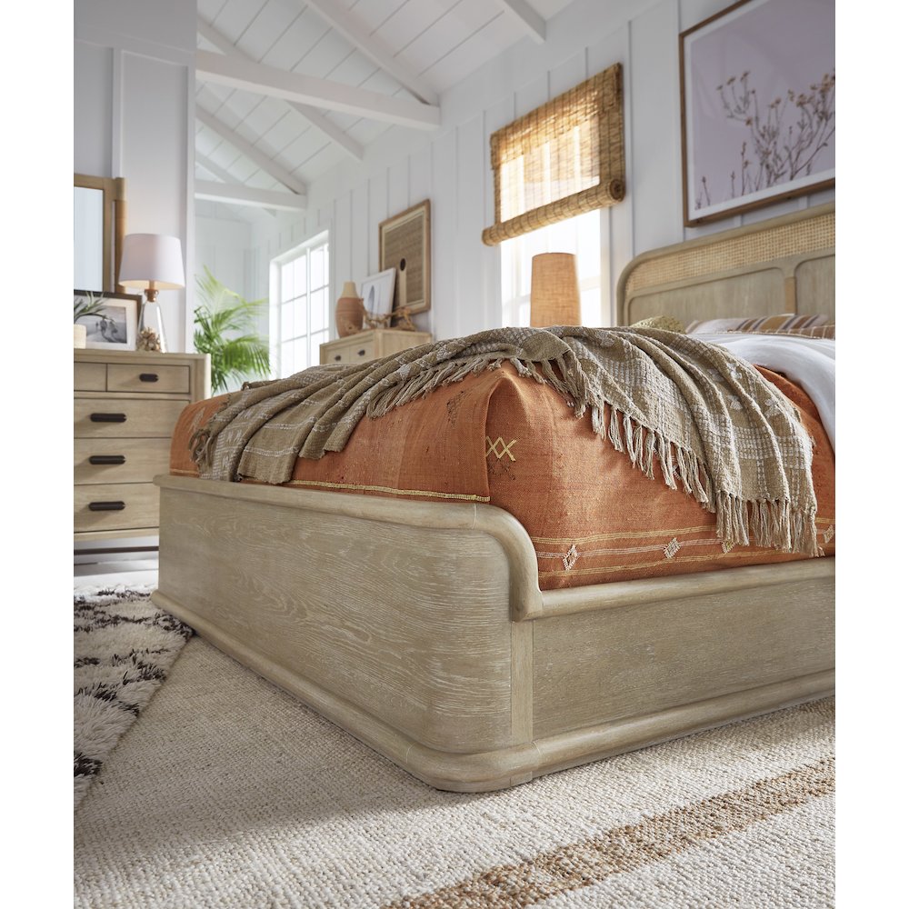 Sunset Cove Sanibel Brown California King Panel Bed