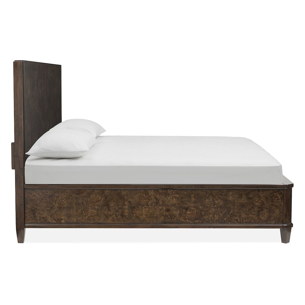 Rowan Espresso King Panel Bed