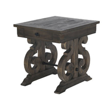 Bellamy Peppercorn Rectangular End Table