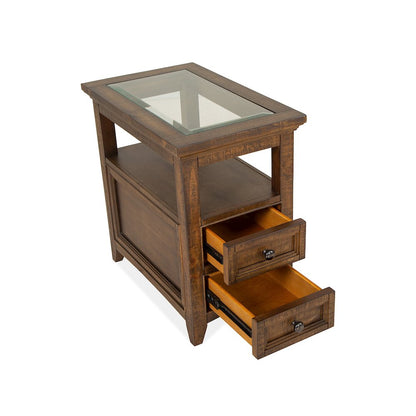 Bay Creek Toasted Nutmeg Chairside End Table