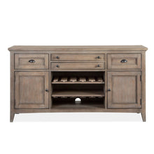 Paxton Place Dovetail Grey Buffet