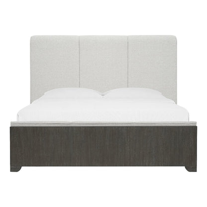 Pulaski Anderson Park Moose Trail And Frontier Brown King Upholstered Bed