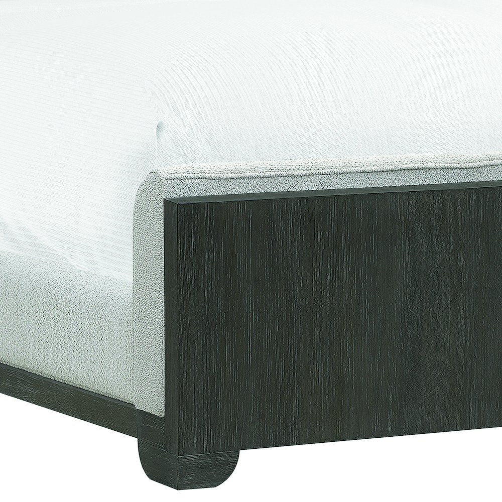 Pulaski Anderson Park Moose Trail And Frontier Brown King Upholstered Bed