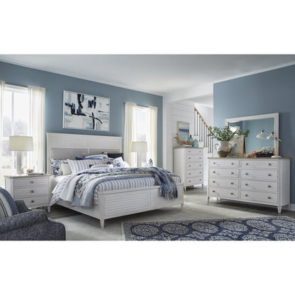 Echo Isles Sea Pearl And Driftwood Double Drawer Dresser