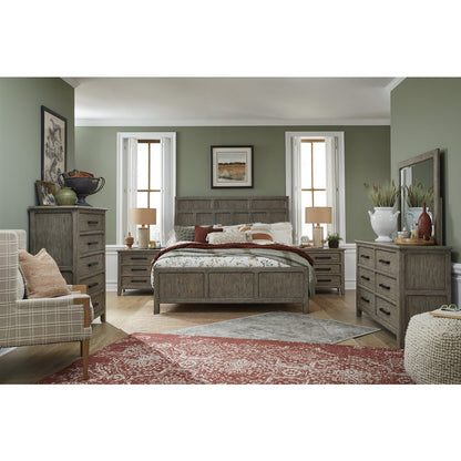 Claremont Smokey Taupe Dresser With Landscape Mirror