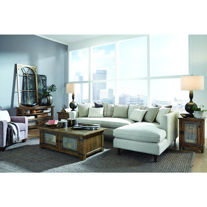Chesterfield Farmhouse Timber Rectangular Sofa Table