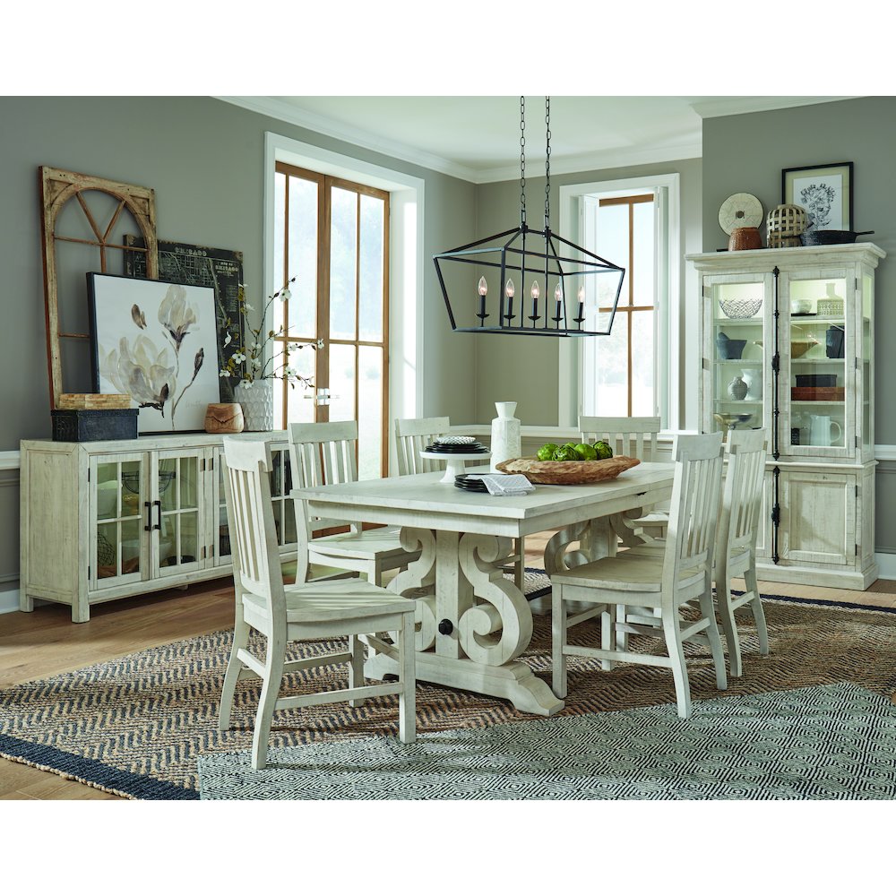 Bronwyn Alabaster And Toasted Nutmeg Side Chair Two Pack