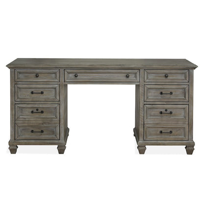 Lancaster Dovetail Grey Executive Desk