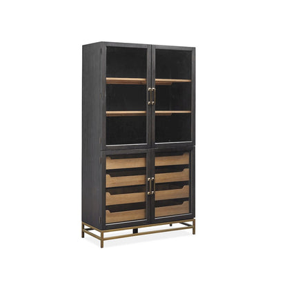 Lindon Coffee Bean Two Tone Cabinet