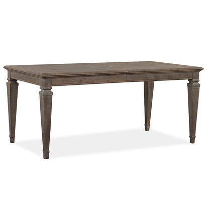Lancaster Dovetail Grey Extendable Rectangular Dining Table