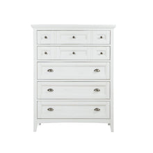 Heron Cove Chalk White And Dovetail Grey Drawer Chest