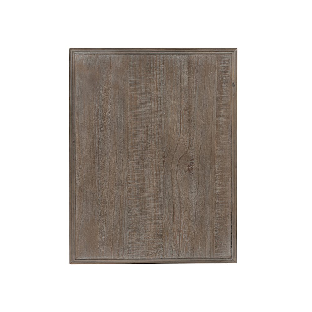 Lancaster Dovetail Grey Rectangular End Table