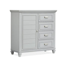 Charleston Harbor Gray Grey Door Chest