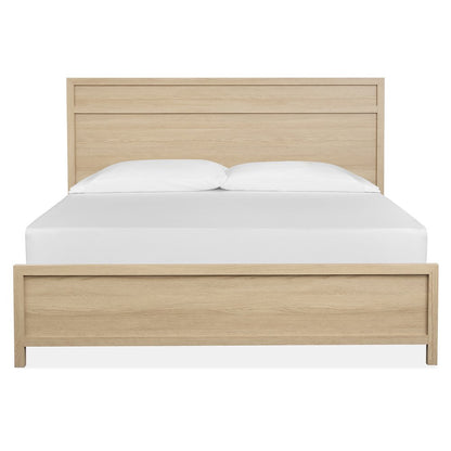 Merrifield Sandstone Beige Queen Panel Bed