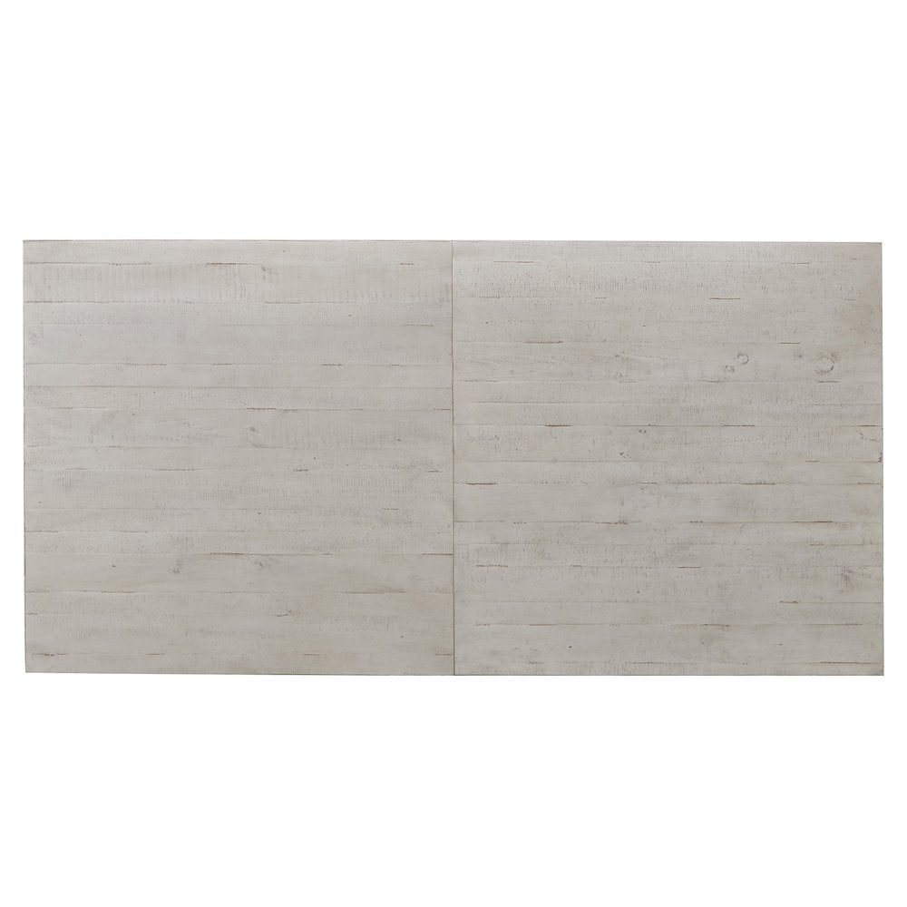 Bronwyn Alabaster And Toasted Nutmeg Extendable Rectangular Dining Table