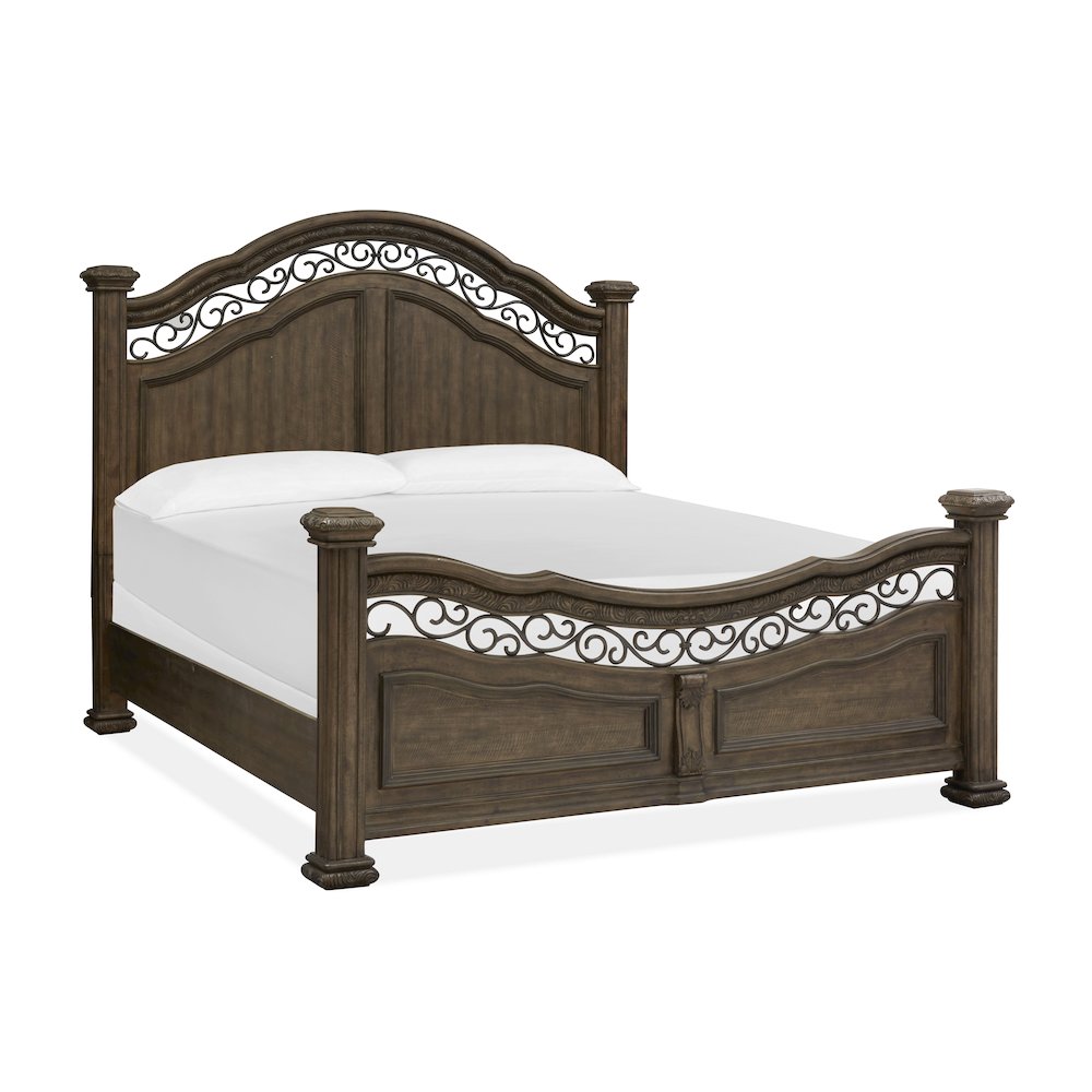 Durango Willadeene Brown King Panel Bed