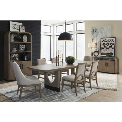 Tristan Swiss Coffee Upholstered Arm Chair Two Pack