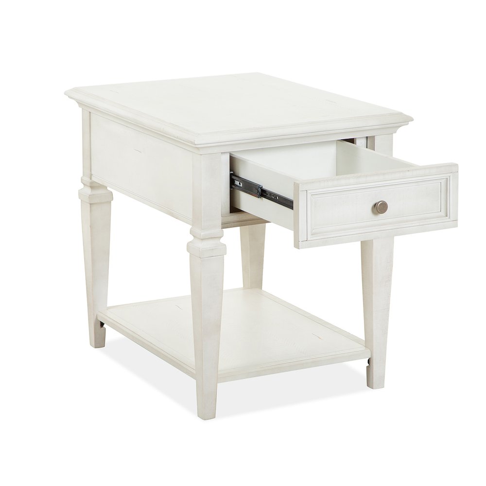 Newport Alabaster Rectangular End Table