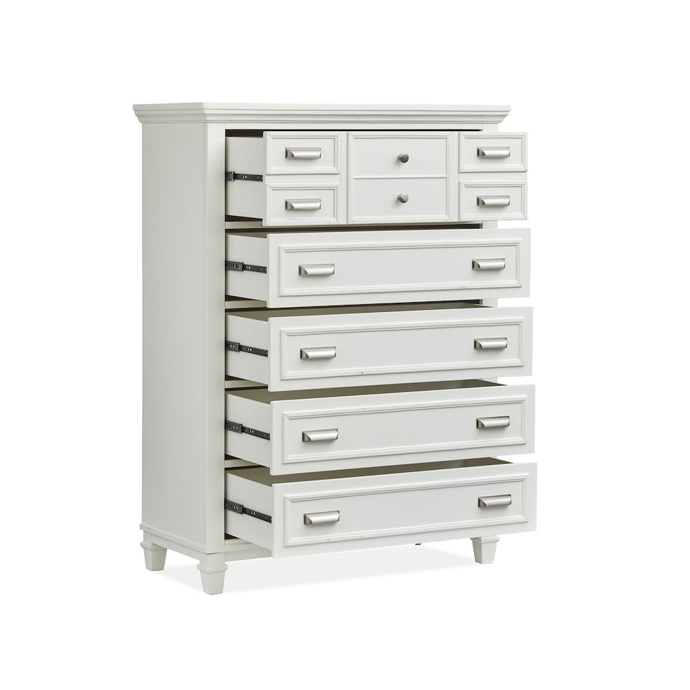Charleston White Dove White Drawer Chest