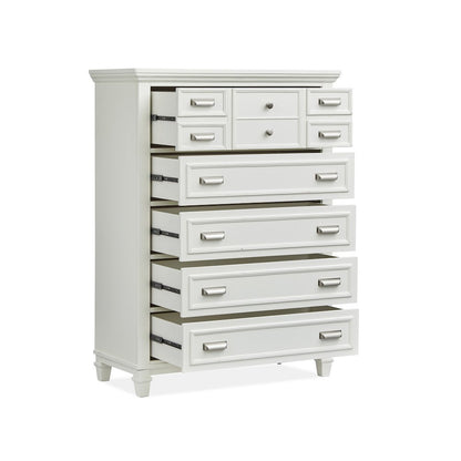 Charleston White Dove White Drawer Chest