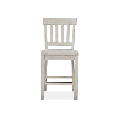Bronwyn Alabaster And Toasted Nutmeg Counter Chair Two Pack