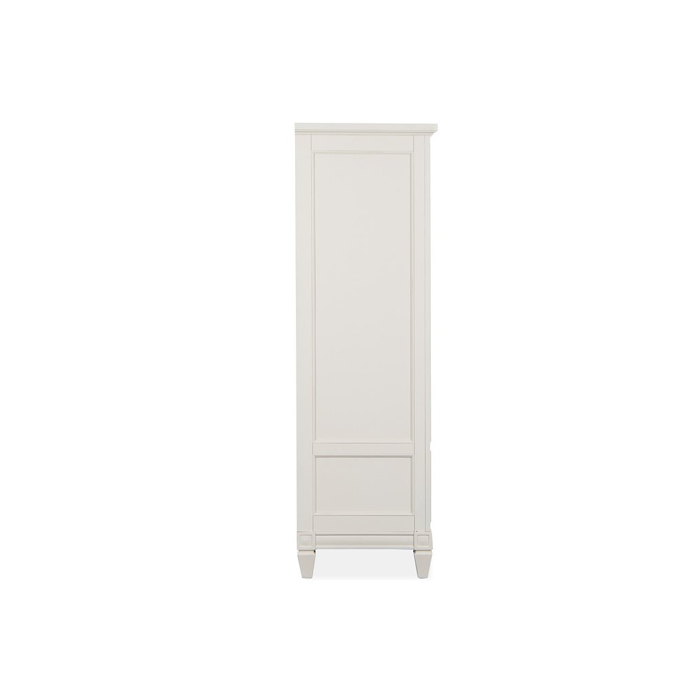 Willowbrook Egg Shell White With Slight Rub Through Door Chest