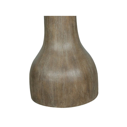 Bosley Lt. Brown Porpoise Round Accent Table
