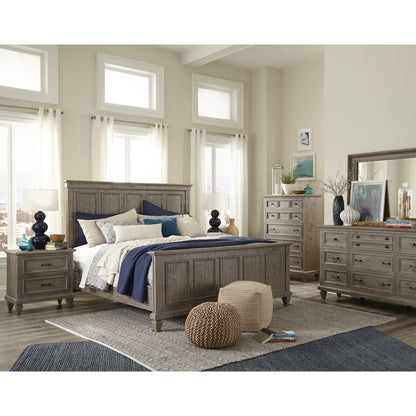 Lancaster Dovetail Grey Landscape Mirror