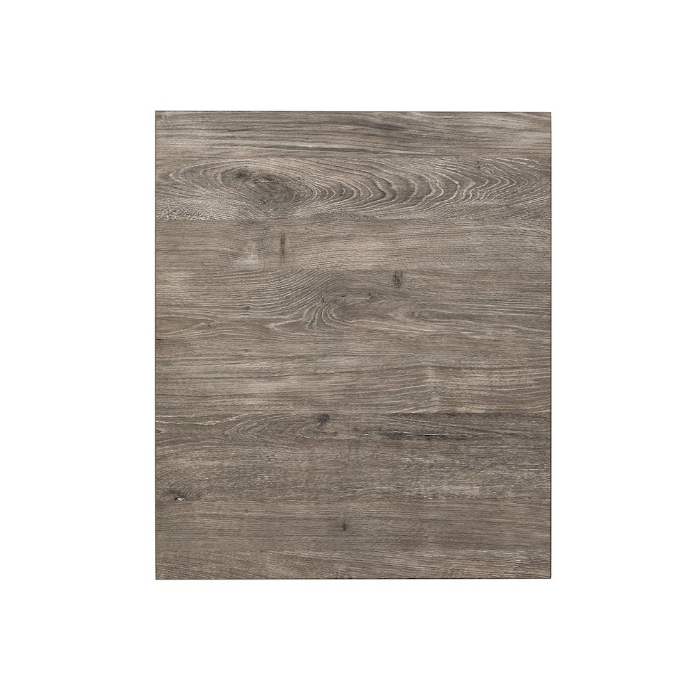 Fenwick Whitetail Brown And Smoke Glass Rectangular End Table