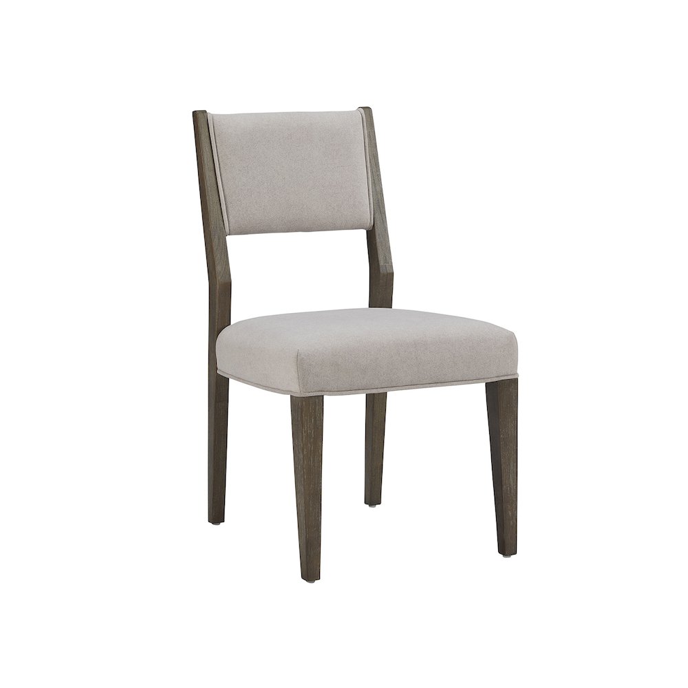 Kavanaugh Weathered Kona Brown Upholstered Side Chair Two Pack