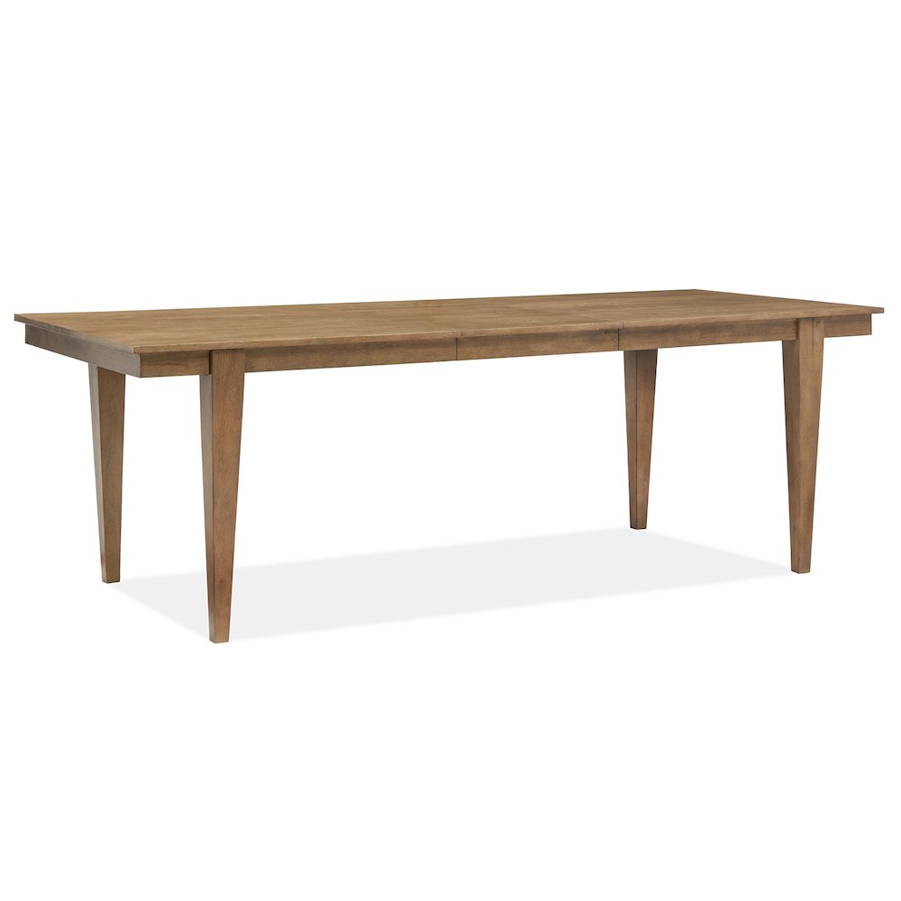 Lindon Belgian Wheat Extendable Rectangular Dining Table