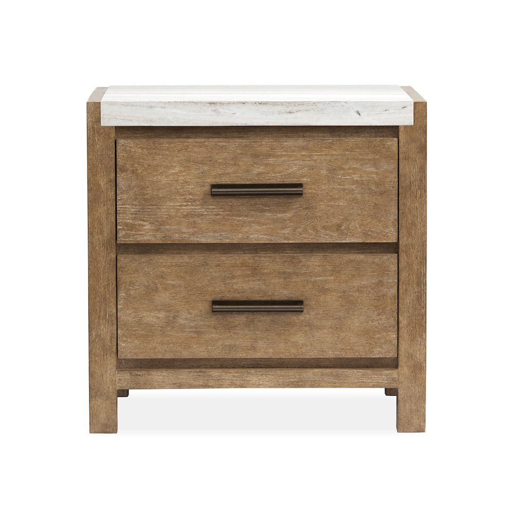Plum Creek Sierra Brown Drawer Nightstand