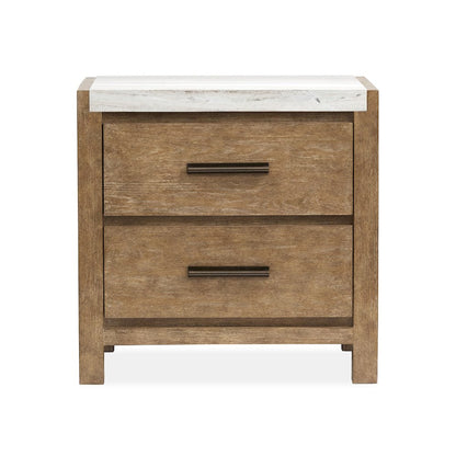 Plum Creek Sierra Brown Drawer Nightstand