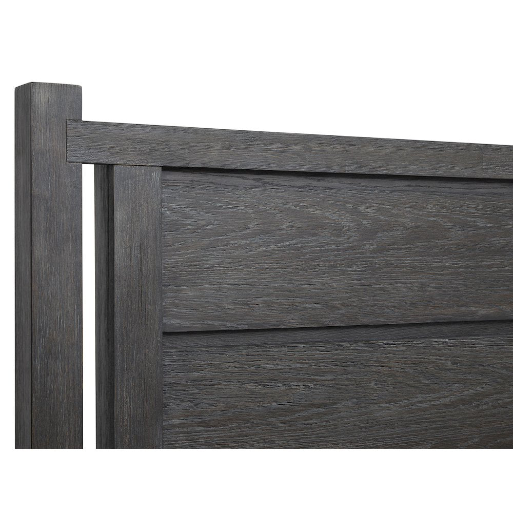 Plum Creek Ravenwood Black Queen Panel Bed